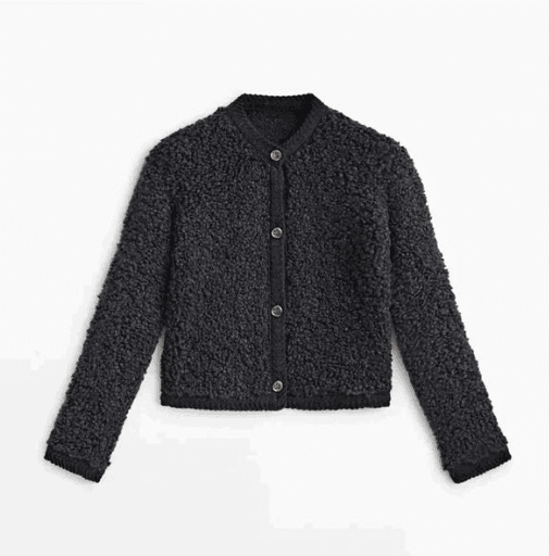 Teddy Knit Cardigan
