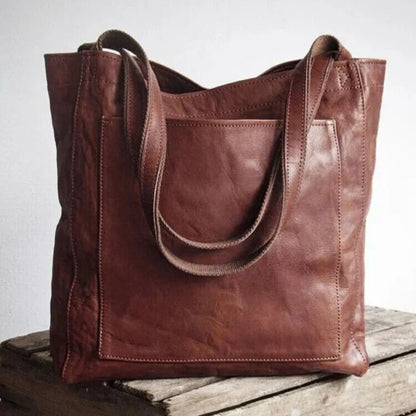 Leren Shopper Bag