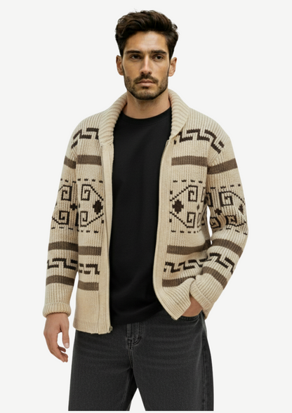 Gebreid Vest met Rits