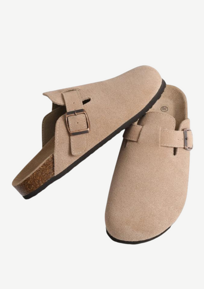 Suède Pantoffels