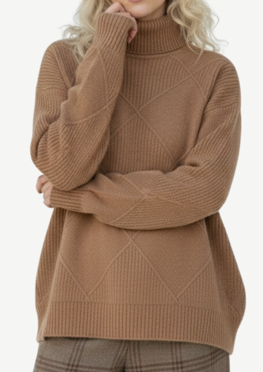 Gebreide Trui met Rits