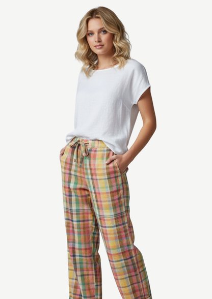 Plaid Broek