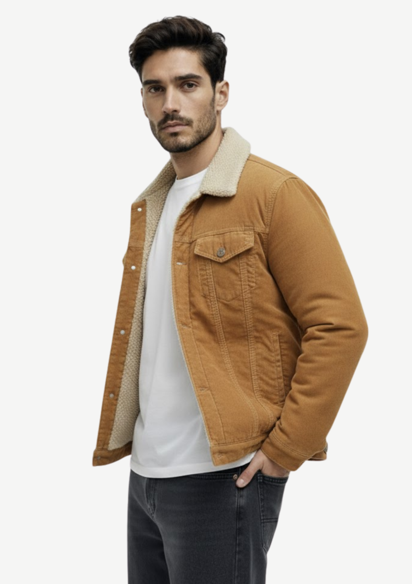 Basic Jas met Fleecevoering