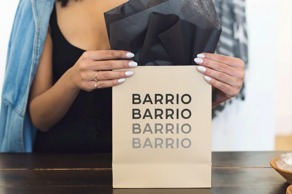 From the barrio packaging