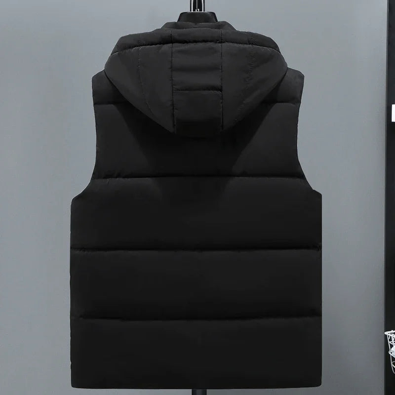 Bodywarmer met Capuchon