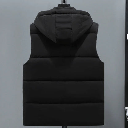 Bodywarmer met Capuchon