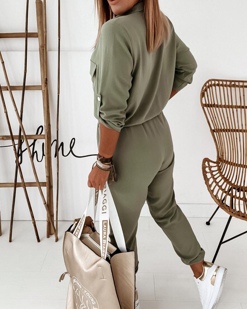 Cargo Jumpsuit