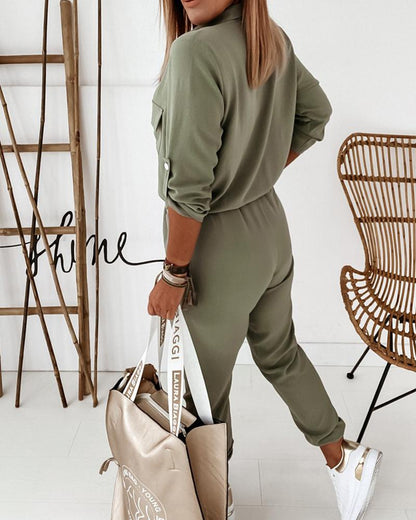 Cargo Jumpsuit