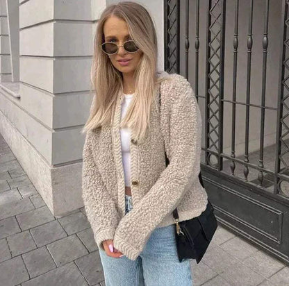 Teddy Knit Cardigan