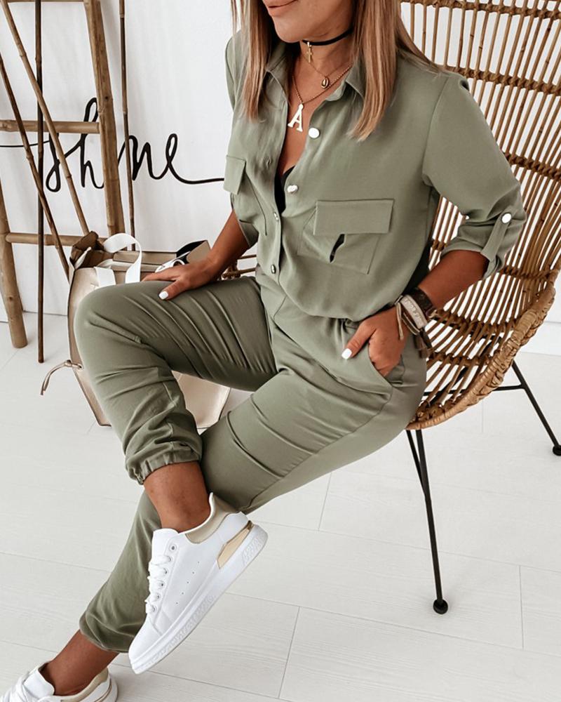 Cargo Jumpsuit
