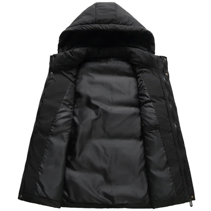 Bodywarmer met Capuchon