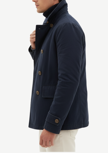 Klassieke Double-Breasted Jas