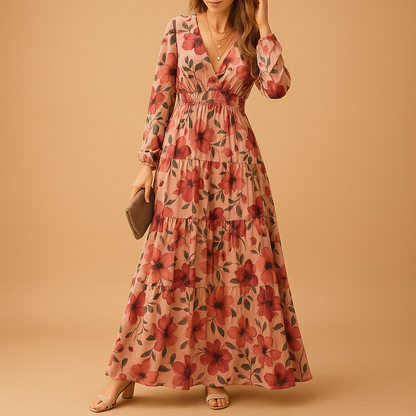 Bloemen Maxi Jurk