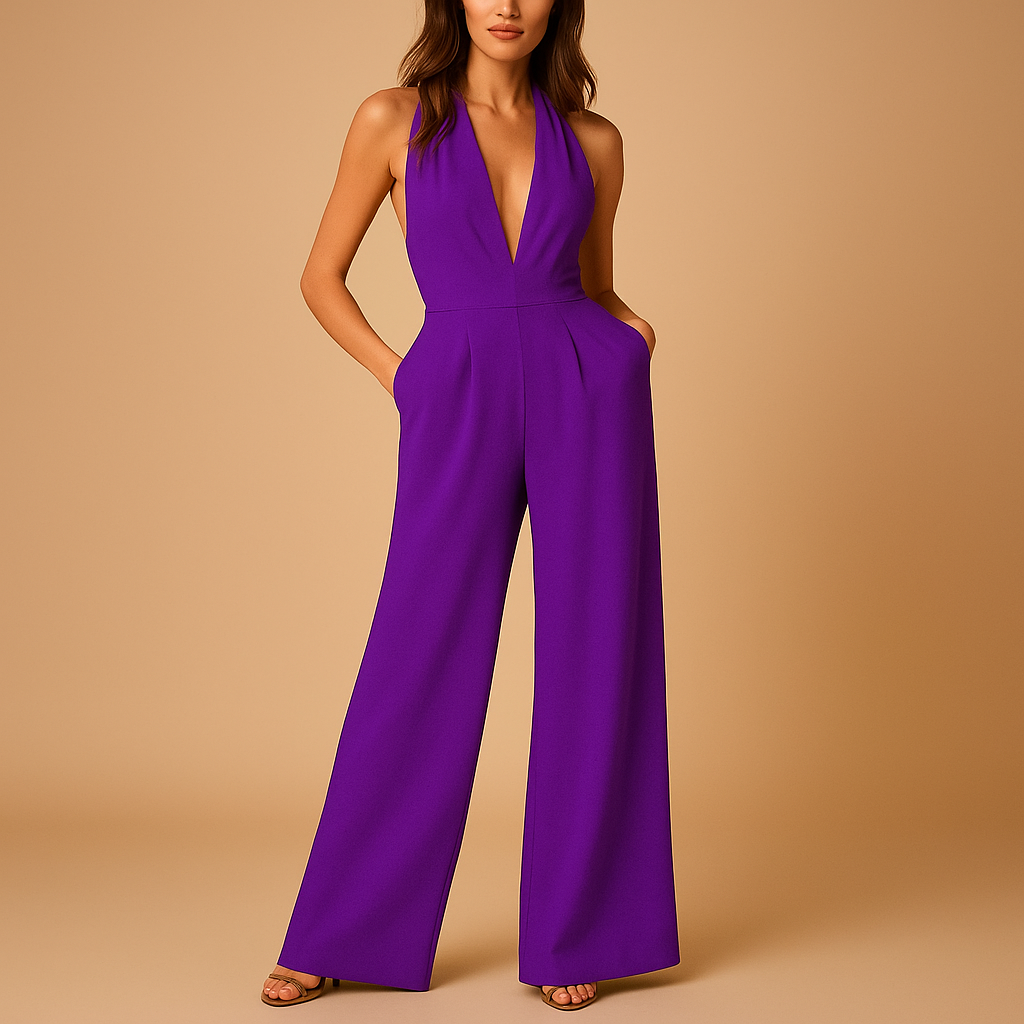 Plunge Jumpsuit